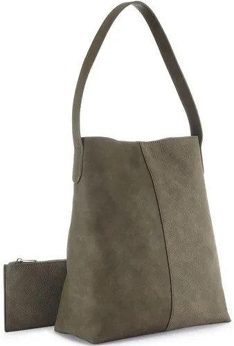 VIVANCE Schultertasche – Edler Shopper in Oliv in grün von Vivance