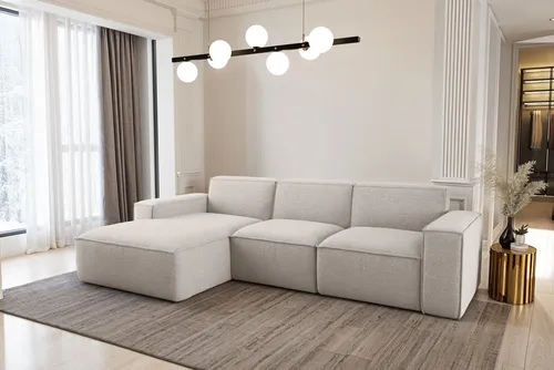 Kaiser Möbel Ecksofa L-Form Siena in beige von Kaiser Möbel