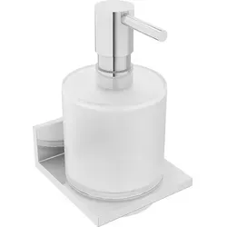 Seifenspender Hewi System 900 Q mit Halter, chrom von HEWI