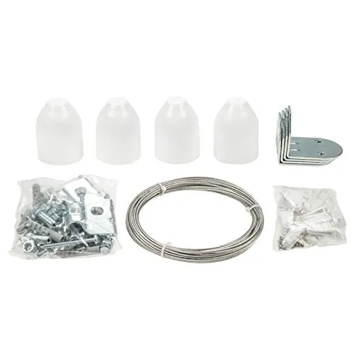 sunprotect Seilspannsonnensegel Montage-Set von Gartenia Sunprotect