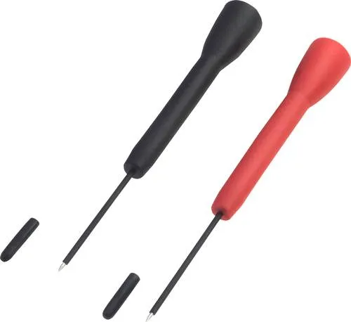 VOLTCRAFT MSS-101 Prüfspitzen-Set Buchse 2mm Schwarz, Rot 1 Set bis 60V