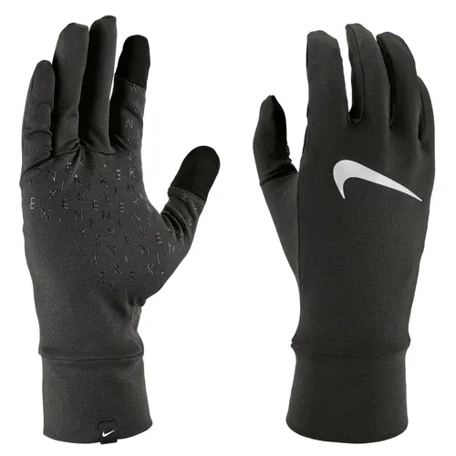Nike Laufhandschuhe Fleece Running Gloves schwarz, Größe: S/M