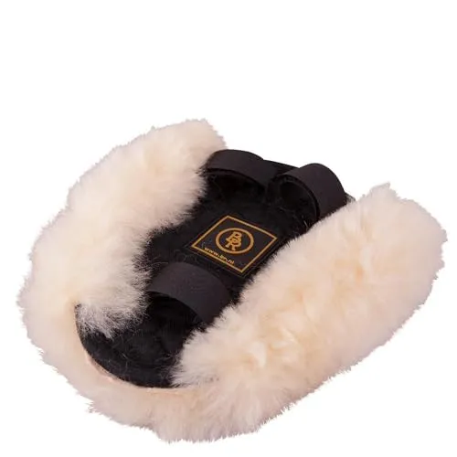 BR Druckpolster für Fellbrustpanzer - Weiß/Schwarz, One Size - Reit- & Pferdebedarf: Optimales Druckpolster für Pferde, bietet hervorragenden Schutz vor Reibung und Scheuerstellen, fördert Komfort und Leistung während des Reitens.