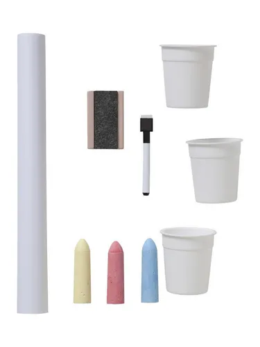 vertbaudet Tafel Tafel mit Mal-Zubehör FSC®, 3-in-1