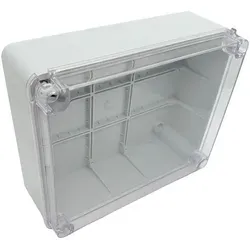 ARLI Abzweigdose IP67 Sichttür 310 x 230 x 130 mm Aufputz Feuchtraumdose transparent Deckel