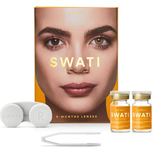 SWATI Cosmetics Honey (Hasel) in braun von Swati