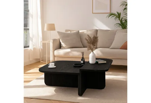 moebel17 Couchtisch 90×90 cm in eleganter L-Form