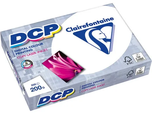 Clairalfa Multifunktionspapier DCP DIN A3 200 g/m² - Hochwertiges weißes Multifunktionspapier in DIN A3, ideal für Druck und Kopien, 250 Blatt für vielseitige Anwendungen.