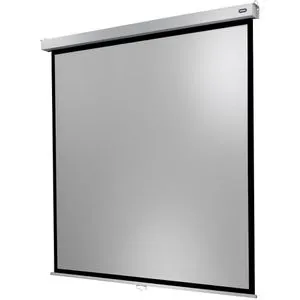 Celexon Rollo Professional Plus 1090775 - 160 x 160cm Rolloleinwand 1:1 - Beamer-Leinwände, hochwertige Rolloleinwand mit einfachem Auf- und Abbau für ein perfektes Kinoerlebnis zu Hause oder im Büro.