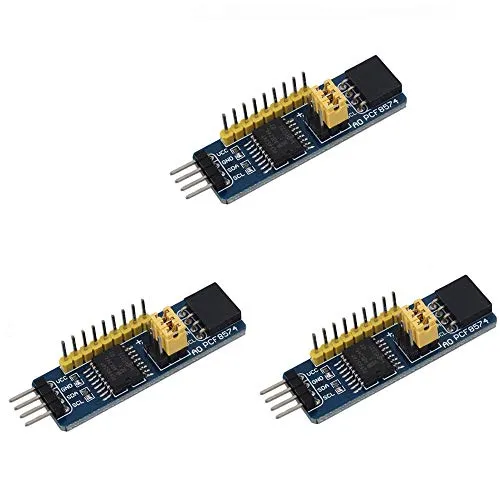 DollaTek 3Pcs PCF8574 IO Erweiterungsplatine I/O-Expander I2C-Bus Auswertungs-Entwicklungs-Modul
