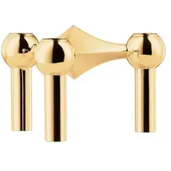 STOFF Nagel Kerzenhalter Single Pack Massives Messing