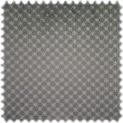 Heiro Stoff AKTION Samt Velours Möbelstoff Lorenzo Anthrazit, Polsterstoff Meterware - Breite:138 cm