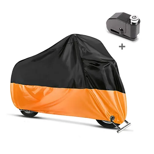 Abdeckplane XXL + Alarm Bremsscheibenschloss OG für BMW R 1200 R / Classic