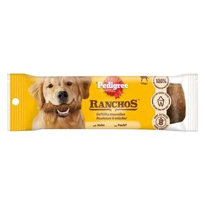 PEDIGREE® RANCHOS™ Gefüllte Kaurollen Maxi 80g