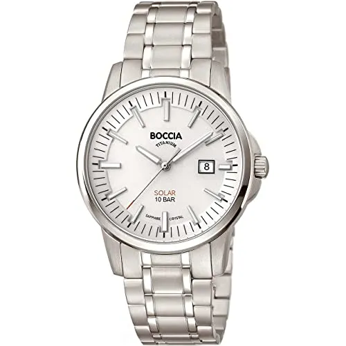 Boccia Herren Analog Quarz Uhr 3643-03
