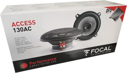 130AC Koaxial-Lautsprecher - 2-Weg 130 mm Koaxial-Lautsprecher für exzellenten Klang im Auto, ideal für Musikliebhaber und verbesserte Soundqualität.