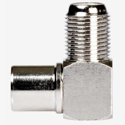 fuba OVZ 069 Winkeladapter F-Buchse / IEC-Buchse #1907256