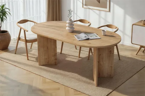Esstisch Saphir-Eiche - Stilvoller Speisetisch für Ihr Zuhause - Moderner Esstisch in Saphir-Eiche, ideal für gesellige Runden. Maße: 180 x 90 x 75 cm, robust und pflegeleicht. Perfekt für Küche und Esszimmer.