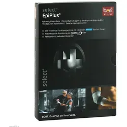 Bort Epiplus Bandage small schwarz - Arzneimittel für optimale Unterstützung, ideal bei Sportverletzungen und Gelenkbeschwerden.