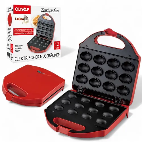 Olymp Nussbäcker Waffeleisen Rotkäppchen
