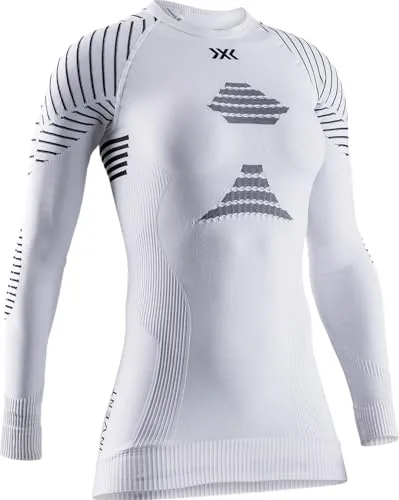 X-Bionic X-bionic Invent 4.0 Shirt Long Sleeve Damen - Funktionale Langlauf Unterwäsche für Frauen, ausgestattet mit innovativer Retina Ultra-High-Definition-Technologie für optimale Temperaturregulation und hervorragenden Tragekomfort bei jeder Aktivität.