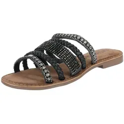 Lazamani 75879 Damen Pantoletten, EU 38 - Clogs für Damen, stylische und bequeme Pantoletten mit modischem Design für den perfekten Sommerlook.