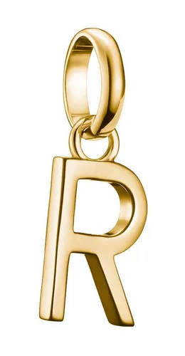 Thomas Sabo Charm Club Connect Charm-Anhänger Buchstabe R in gold von THOMAS SABO