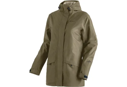 Maier Sports Softshelljacke Brocken Long W - Damen Funktionsjacke mit 2-Lagen-Material, wasserdicht und atmungsaktiv dank mTEX 10.000. Länger geschnitten für zusätzlichen Schutz und mit Silverplus-Netzfutter für langanhaltenden Tragekomfort.