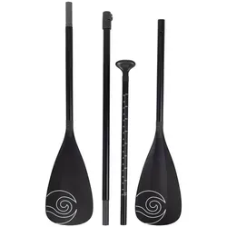 SUP Kajak Paddel 2in1 Carbon 4-teilig | Verstellbar 175-215 cm | Vielseitig & Leicht | Sun Reflections