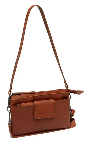 The Chesterfield Brand Umhängetasche braun - Handtaschen aus 100% Rindsleder, mit abnehmbarem und stufenlos verstellbarem Schulterriemen für optimalen Tragekomfort.