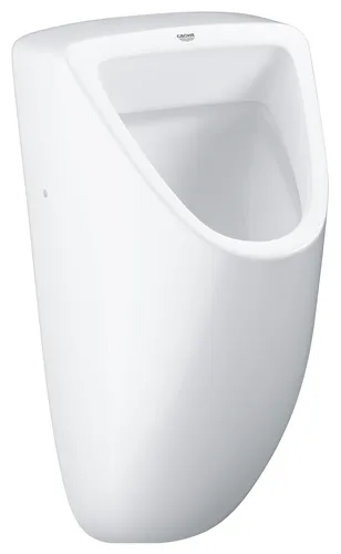 GROHE Bau Keramik Urinal mit verdecktem Zulauf 39438000 - Badkeramik in alpinweiß, spülwassersparend mit nur 1l Spülmenge, ideal für moderne Badezimmer