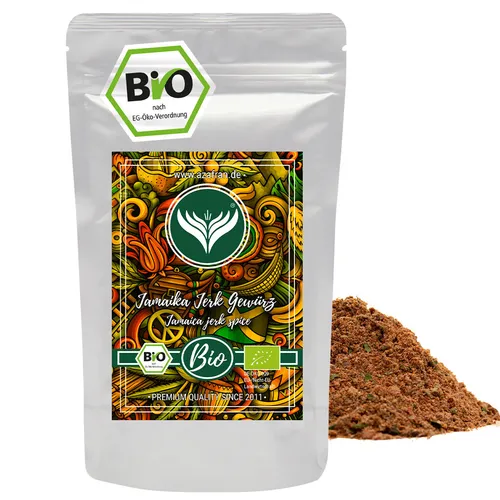 BIO Jamaika Jerk Gewürzmischung Gewürz, Sommerhit für Grill & BBQ 250g
