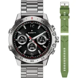 Garett Smartwatch Garett V14 Silber SET Herren Garett-5904238486849
