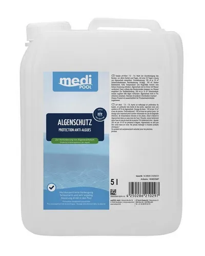 mediPOOL Poolpflege mediPOOL Algenschutz, (Spar-Set)