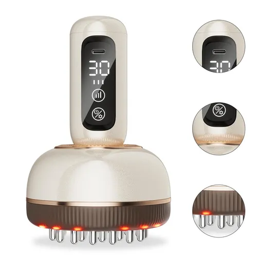 Lymphmassagegerät, Fußmassagegerät mit Venenimpuls, Heiz- und Vibrationsfunktion, Beinmassagegerät, ideales Vatertagsgeschenk