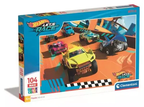 Clementoni Puzzle 104el Maxi Hot Wheels 25762 Clementoni 8005125257621