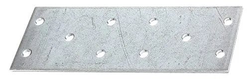 Alberts 863098 Lochplatte | sendzimirverzinkt | 50er Set - Stütze: Hochwertige Lochplatte aus sendzimirverzinktem Stahl, ideal für vielseitige Anwendungen und höchste Ansprüche in der Konstruktion.
