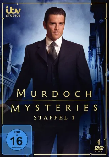 MURDOCH MYSTERIES - Staffel 1 DVD - Fesselnde Krimi-TV-Serie auf DVD, ideal für Fans von spannenden Ermittlungen, jetzt neu und originalverpackt!
