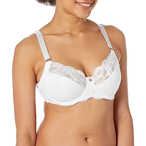 Fantasie Damen Reflect Bügel-BH mit seitlicher Stützfunktion, Weiß/Opulenter Garten, 75K - Eleganter Bügel-BH mit dreiteiligen Körbchen für optimalen Halt und Form. Breite Träger und verstellbare Schultergurte sorgen für zusätzlichen Komfort im Alltag.
