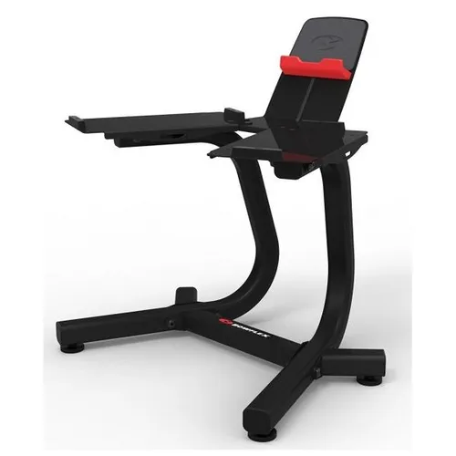 Bowflex Hantelständer mit Media Rack, Schwarz von Bowflex