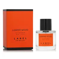 Label Juniper Wood Eau De Parfum 50 ml - Eleganter Herrenduft - Herrendüfte, inspiriert von frischen Juniper-Noten für einen maskulinen, holzigen Duft, der den ganzen Tag anhält.