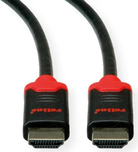 ROLINE Ultra High Speed HDMI-Kabel 5 m - A/V-Kabel (HDMI) mit Doppelisolierung und 10K UWHD-Support für gestochen scharfe Bildqualität bis 10.240 x 4.320.
