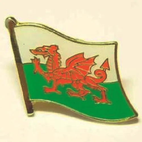 Flaggen-Pin vergoldet Wales