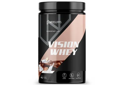 Neosupps Vision Whey Hazelnut 750g, Eiweiss Protein Pulver, Made in Germany Pulver, 750 g, Eiweiß Protein Pulver mit geprüfter Qualität