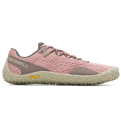 Merrell Damen Vapor Glove 6 rosa 42.0 - Minimalistische Barfußlaufschuhe, mit Vibram EcoStep Sohle und recyceltem Material für optimale Performance und Halt