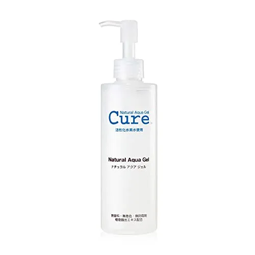 Aqua Cure Natürliches Gesichtspeeling-Gesichtsgel 250 ml - Peeling mit 91% Wasser und aktivem Wasserstoff, reduziert Poren und Mitesser für strahlende, glatte Haut. Ideal für alle Hauttypen und anwendbar für Gesicht und Körper.