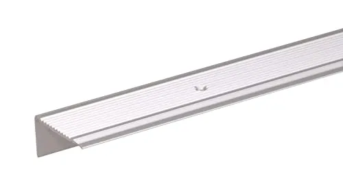 Alberts 484002 Treppenkanten-Schutzprofil | Aluminium, silberfarbig eloxiert | 1000 x 45 x 23 mm