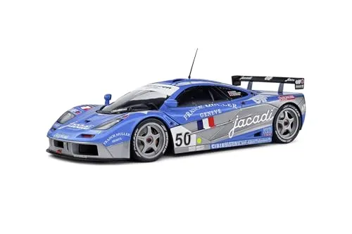 SOLIDO 1804109 McLaren F-1 GTR 6.1L V12 Team Giroix Racing N 50 - Tourenwagen & Sportwagen, detailgetreue Nachbildung des legendären Rennwagens für Sammler und Motorsport-Fans