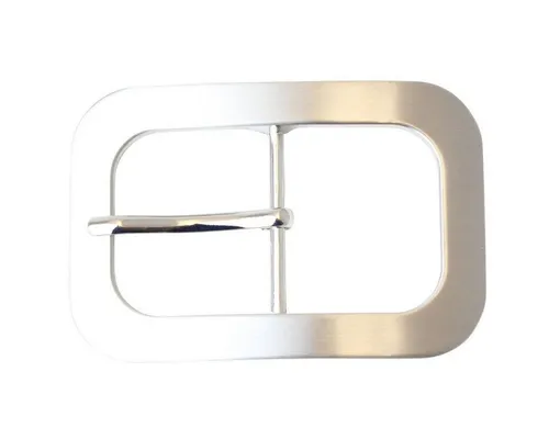 BELTINGER Gürtelschnalle 4,0 cm in silber von BELTINGER