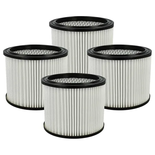 vhbw 4X Patronenfilter kompatibel mit Scheppach DC100 Absauganlage